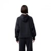 BLUZA Z KAPTUREM DAMSKA FOX WORDMARK OVERSIZED BLACK XS